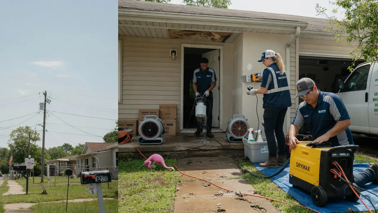 Storm Damage Water Removal in Blue Rock, OH near me